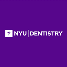 NYU Dentistry logo, signifying advanced dental training connected to Derby Dental Care.