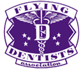 Flying Dentists Association logo, indicating the adventurous and caring spirit of Derby Dental Care's team.